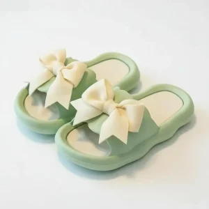 Claquettes pour Enfant Fille à Noeud