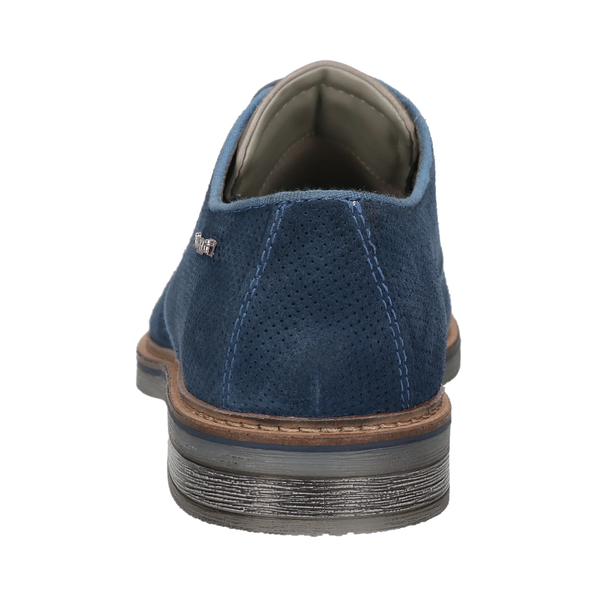 Leder Business Schnürer hellblau – Image 3