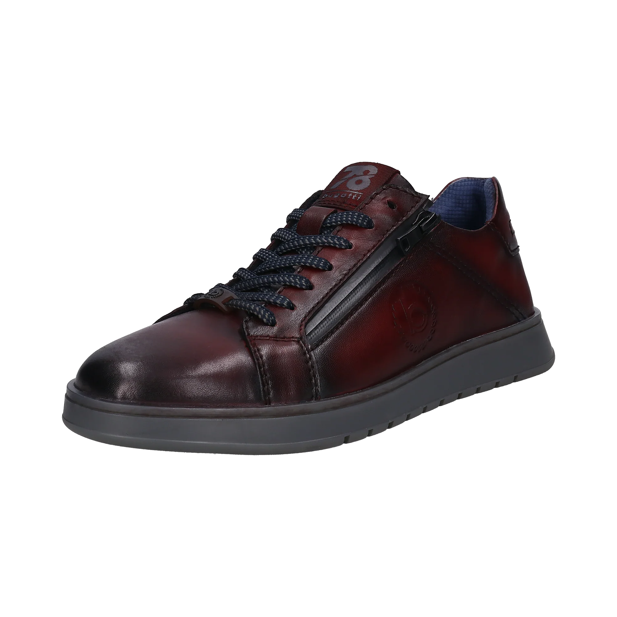 Leder Sneaker rot – Image 2