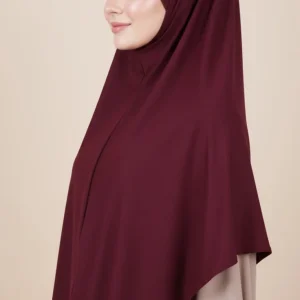 Khimar long Bordeaux